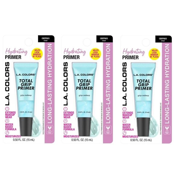 L.A. Colors Total Grip Primer Clear - Wholesale 3 Units (CBFP903) Price per unit - Picture 1 of 2